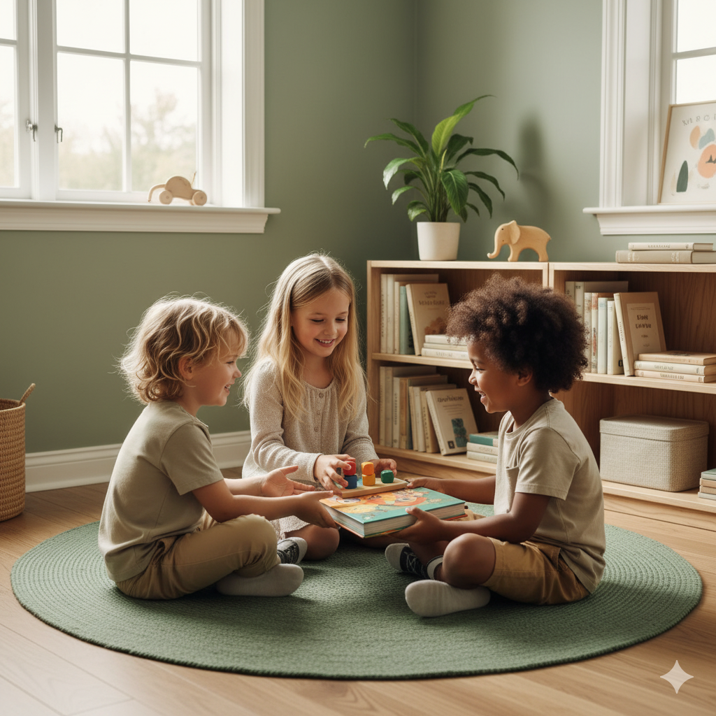 Chambre d'enfant zéro déchet