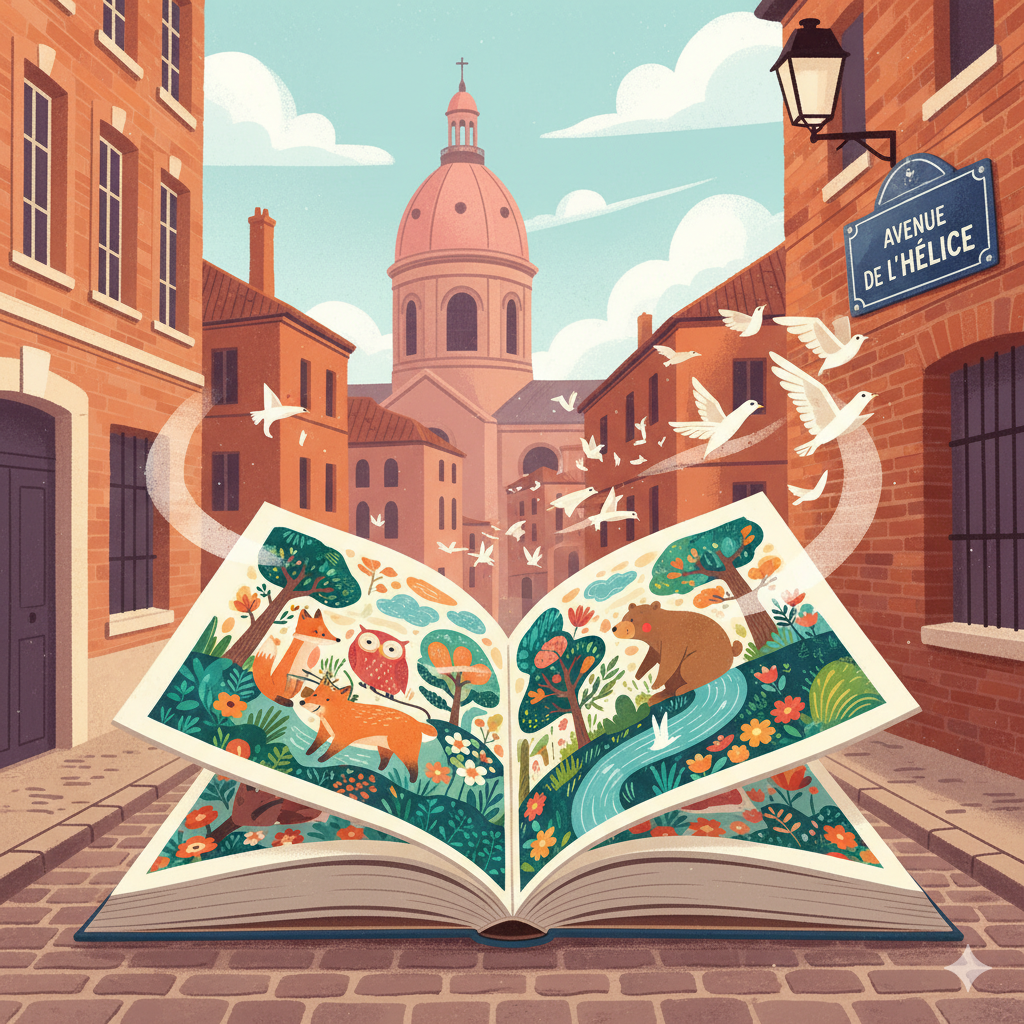 Les éditions Milan à Toulouse