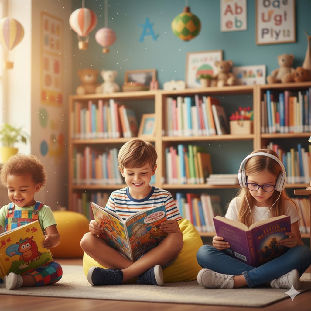 Choix de lecture pour enfants par âge